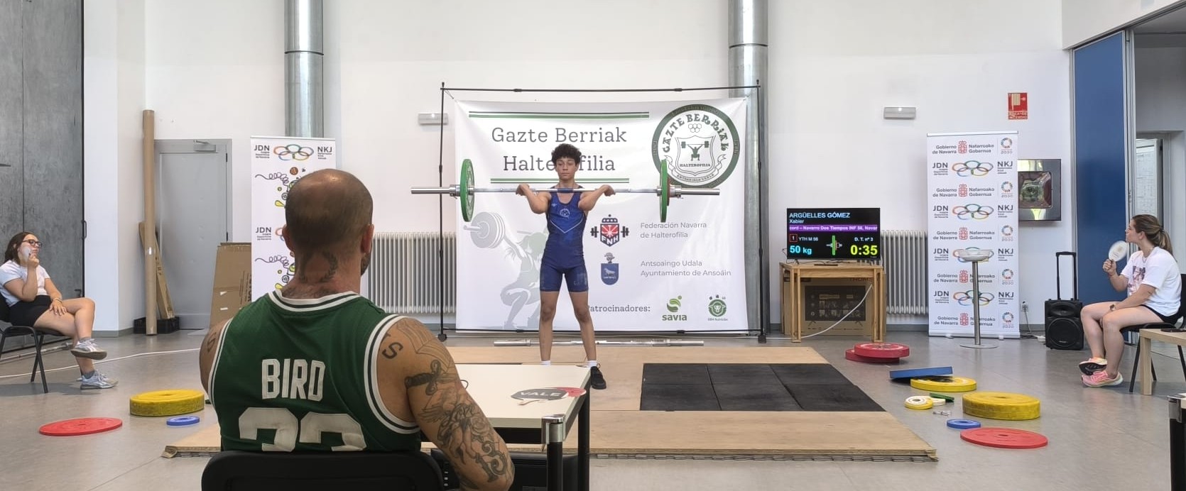 Lluvia de récords en la 3ª jornada de los XXXVIII Juegos Deportivos de Navarra